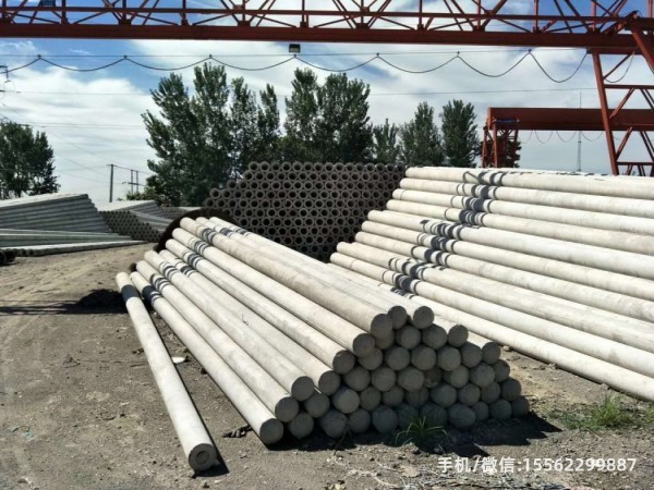 湘潭190*10米非预应力水泥电线杆